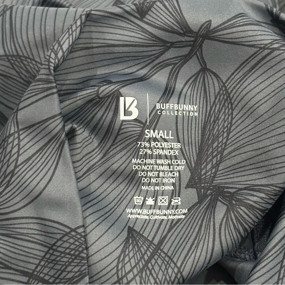 BuffBunny Collection Rosa compression leggings - Picture 8 of 9